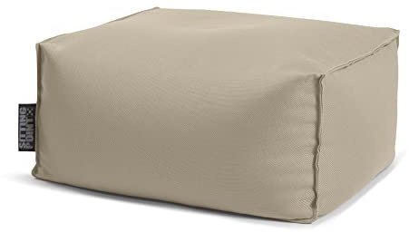SITTING POINT only by MAGMA Sitzsack Korfu ROLL Taupe outdoorgeeignet