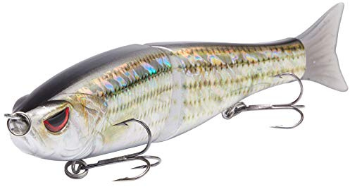 Bassdash SwimShad Glide Baits - Esca Artificiale Scivolante Articolata per Pesca a Persico, Luccio, Salmone, Trota e Muskellunge