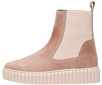 VOILE BLANCHE BETH-Bottines en suèd Rose 37