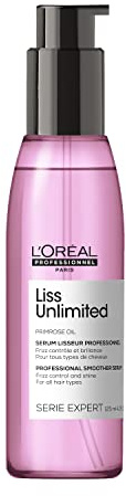 L'Oréal Professionnel Paris Liss Unlimited Blow-Dry Serum - For Frizz-Prone Hair, Provides Long-Lasting Frizz and Humidity Protection, With Prokeratin