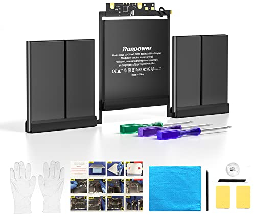 A1819 Laptop Akku für MacBook Pro 13 Zoll(Ende 2016 Mitte 2017), Ersatz Akku Lithium Polymer passend für A1706 EMC 3071 3163(4320mAh 11.41V 49.29WH)
