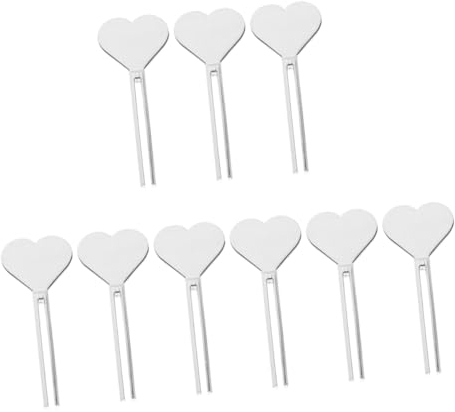 Healvian 9pcs Toothpaste Tube Squeezer Metal Tube Winder for Squeezer Key for Hair Paints Cosmetics