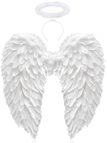 YeahBoom Alas de Hadas para Niñas,Alas de Elfo Mariposa Brillan con Orejas de Elfo Varitas de Hadas Diadema de Led,para Halloween,Carnaval,Navidad,Fiesta Cumpleaños