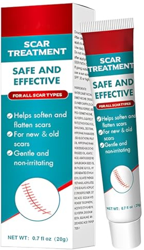 2pcs Crema cicatrizzante 20 g, favorisce la guarigione di ferite, acne, smagliature, cheloidi, cesarei