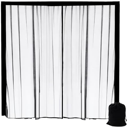 Zanzariera per Porta Camper,Tenda Oscurante Magnetica 150x110 cm | Schermo Antizanzare - Per Privacy Protezione Veicoli Autocarri Rimorchi