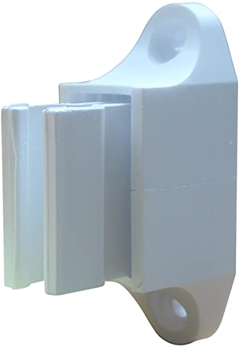 Schellenberg 11103 Support mural pour manivelle pour volets roulants - réglable en hauteur, Blanc