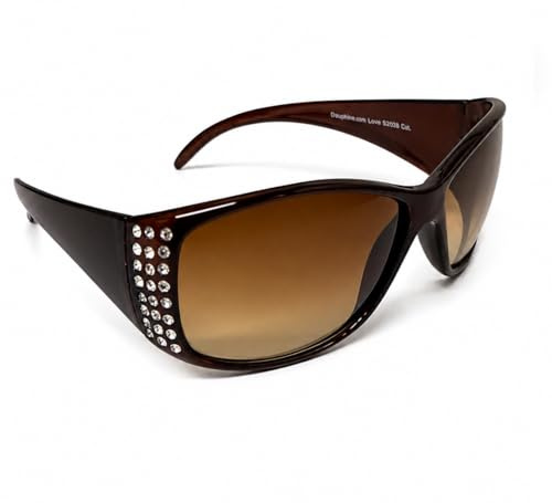 Gil SSC Damenbrille Sonnenbrille mit Strass Brille Damen Sunglasses M 38