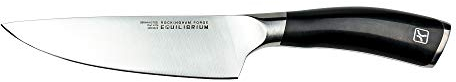 Equilibrium by Rockingham Forge 15cm Kochmesser mit Klinge aus deutschem Edelstahl und schwarzem Griff