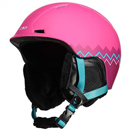 CMP - Xj-4 Kinder-Skihelm, Karminrot, S