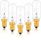 E14 40W Lampadina Cappa Cucina, Dimmerabile, T25 Lampada Tubolare, Bianco Caldo 2700K, 350lm, Attacco SES E14, per Cappa Aspirante, Ventola di Extractor, Macchina da Cucire, 5 Pezzi