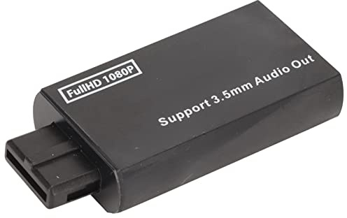 pour Adaptateur de Convertisseur N64 vers HDMI, Convertisseur Vidéo de Console de Jeu Full HD 1080P pour N64, pour , pour Les Modes D'affichage NGC
