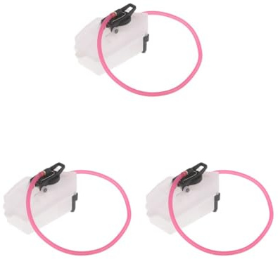 Paowsietiviity Juego de 3 tanques de combustible de gasolina 81029 (125CC) para HSP RC 1/8 Nitro Model Car Spare Parts