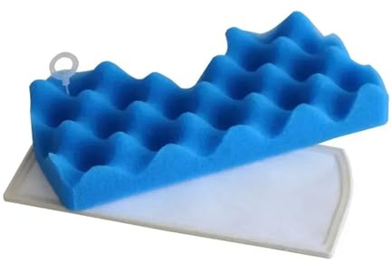 VFEBTSD Kit filtro HEPA in spugna blu, compatibile con aspirapolvere robot Samsung DJ97-01040C SC43 SC44 SC45 SC47 Series (blu, 1 set)