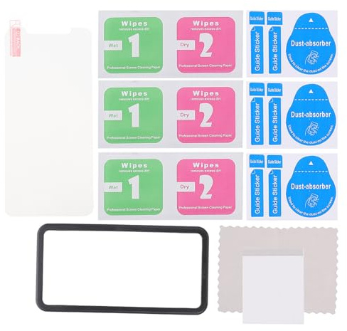 SEWACC 2 Sets Tempered Film for Phone 11 Screen Protectors High Definition Protective Cover for Cellphone Use as Phone Supplies