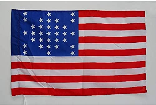 AZ FLAG Flagga USA Slaget vid Fort Sumter 1861 90x60 cm Stångficka