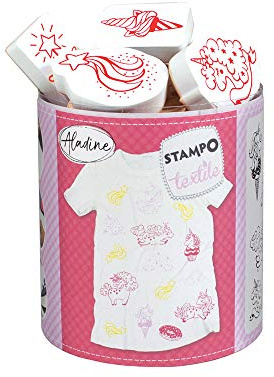 IZINK Pigment Textile Stempel-/kissen Einhörner