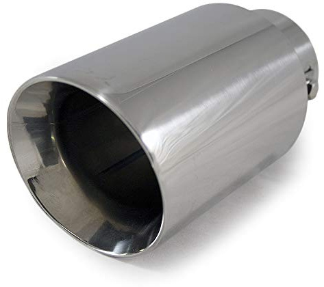 Embout D'echappement De Voiture En Acier Inox Chrome Universel