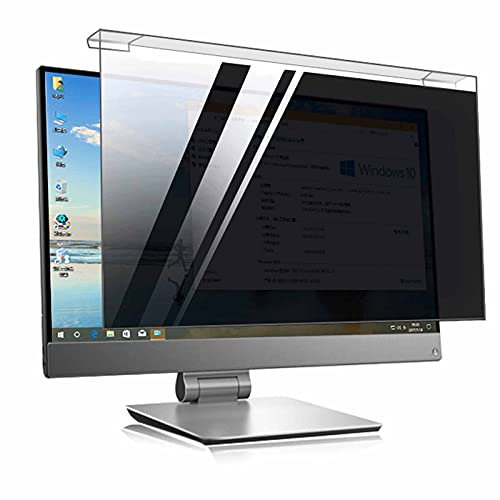 Filtre D'écran De Confidentialité, Filtre De Confidentialité pour Ordinateur De Bureau En Acrylique HD Moniteur à écran Large Protecteur D'écran Protection Des Yeux Type Suspendu,22in(490*317)