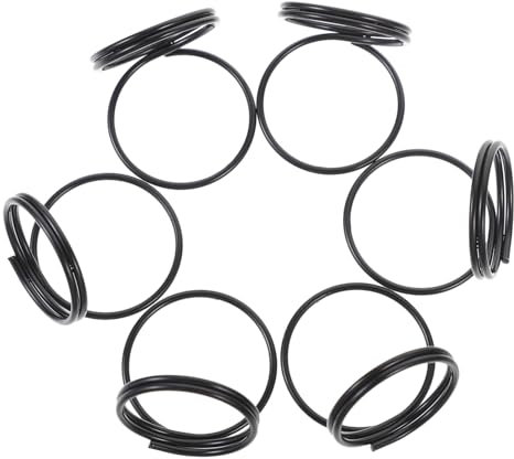 SHINEOFI Ständer 6St Visitenkartenhalter für den Schreibtisch Tischkartenclips Tischdekoration Regal dekorative Tischnummernhalter Notizzettelhalter Mini Bilderrahmen runder Tisch Metall