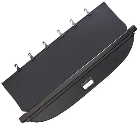 QWTYAFDD Ausziehbar Kofferraumabdeckung Auto Laderaumabdeckung,für Ford Equator Rollo Schutz Abdeckung Cargo Cover Ablagen ZubehöR
