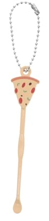 OSOLADY Portable Pizza Ohrenreiniger Aus Metall Cartoon Design Für Ohrenschmalz Entfernung Niedlicher Ohrreiniger Für Junge Mädchen Und Erwachsene Tragbar Und Sicher Für Heimgebrauch