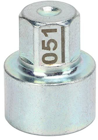 051 Wheel Lock Nut Key Socket, Anti Theft Locking Wheel Nut Removal Tool for 1 3 5 6 7 Series X1 X2 X3 X4 X5 X6 Z4, Metal Wheel Locking Nut Key Replacement