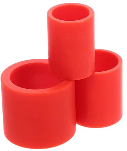 ABOOFAN 3pcs Bench Grinder Arbor Reducer Bushing Set Plastic Wheel Sleeve Adapters 25.4mm 19mm 16mm to 12.7mm Grinding Wheel Spindle Adapter