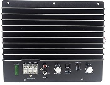SMTYXS Amplificateur Audio De Voiture Mono Lecteur De Carte De Subwoofer De Basse Puissant Module Automobile Puissance en Cristal