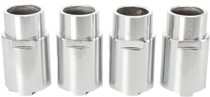 Cozyel Ø50mm Colonne de Rehaussement pour Cric, Automobile Pied Rehausseur, Tampon de Levage Stable pour Pont Élévateur Voiture Accessoire Compatible avec Floor Jack Lift Pad, H 100mm=70mm+30mm