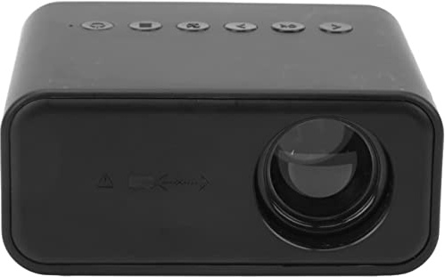Portable Projector, Mini LED Projector 1920 x 1080 TFT LCD, Compact Design for Home Entertainment, Family Movies, and Gaming