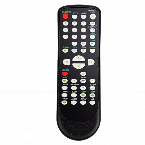 Diyeeni Telecomando Sostitutivo NB150, Telecomando Universale per Lettore DVD VCR con Tecnologia a Infrarossi per CMWD2206 MWD 2205 MWD 2206 CMWD2206A