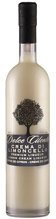 Crème de Limoncello 700ml – Liqueur Crème de Citron Italienne Dolce Cilento – Digestif Crémeux Premium – 17% Vol