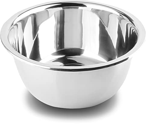Old Tjikko Stainless Steel Mixing Bowl, Edelstahl Schüssel Groß, Rührschüssel Edelstahl 32 Cm