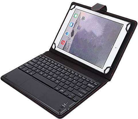 Annadue Étui Clavier avec Pavé Tactile pour Tablette PC de 9,7 à 10 Pouces, Clavier Tactile Bluetooth sans Fil avec étui de Protection pour Systèmes Android/iOS/Windows