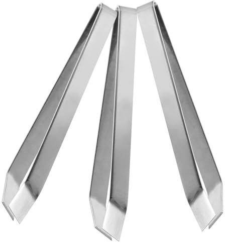 MAGICLULU 6 Pezzi in Acciaio Inossidabile Pinze in Acciaio Inossidabile Pinze di Bellezza Pinze per Lische di Pesce Pinzette di Precisione da Cucina Pinzette Inclinate Pinze da Cucina con