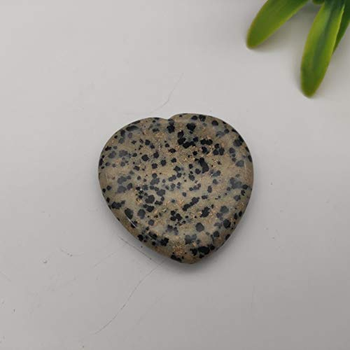 BIRXPMOS Cristal d'énergie 4 cm Pichet en Forme de Pouce Plante Goutte d'eau Concave Énergie Pierre de Coeur en Cristal Convient for la décoration de Bureau à Domicile(One Size)