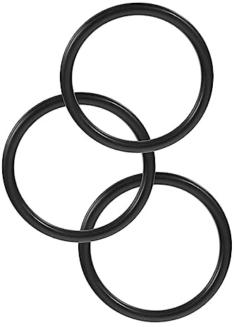BESPORTBLE Tapete y Cristal para Cuencos Cantores Negro 3 Piezas de Goma para Cuenco Tibetano Adecuado para Meditación Budista