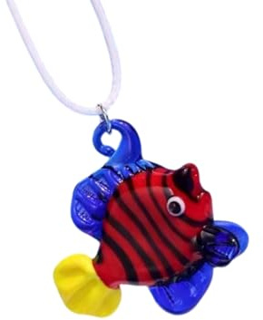 FLXHSA Serie Verstellbare Kette Fisch Seil für Frauen Marine Life Anhänger Halskette
