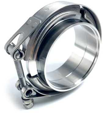 V Band Exhaust Clamp 2 inch 2.5 inch 3 inch 3.5 inch 4 inch 51mm 63mm 76mm Exhaust Flange vband clamp V-Band Muffler Clamp,4.0inch