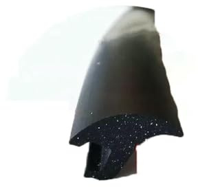 Silikon-Gummi-T-förmige Dichtungsleiste, T-förmige Grabenabdeckung, Dekorleiste, Wintergarten, Solaranlage, universelle Tür- und Fensterdichtung – T-30 10 x 6 mm – 1 m