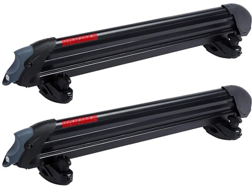 Yakima Ski & Snowboard Car Roof Rack, Fits 6 Ski Pairs or 4 Boards, PowderHound 6 - for Reliable & Secure Transport, Compatible with Yakima Crossbars