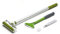 Colorus Tapetenentferner Set 3 tlg | Tapetenschaber 10cm Bodenschaber Tapetenlöser | Stachelwalze Igelwalze, Igelrolle, Tapetenigel zum Perforieren der Tapete | Inklusive 10 x Ersatzklingen