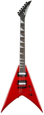 Jackson JS32T King V Red - Electric Guitar | Amaranth Griffbrett und Ahornhals Ferrari Rot