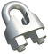 M16 Seilklemme Drahtseilklemme Bugeform Stahl Drahtseilclip Stahlseilklemmgriff U-Bolzen-Sattel Verzinkte Befestigung aus legiertem Stahl für Rigging- und Spannseile Drähte 16mm DIN741 (3 Stück)
