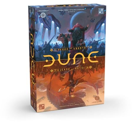 Asmodee Dune: La Guerra per Arrakis, Gioco da Tavolo, 14+ Anni, 1-4 Giocatori, Edizione in Italiano
