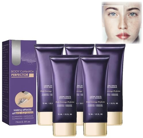 Crema protectora para arañas vasculares, resistente al agua, maquillaje para piernas, sin decoloración, crema de maquillaje, camuflaje, venas varicosas, cobertura de tatuaje, maquillaje corporal (5