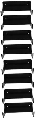 ABOOFAN 8pcs Rolling Pin Rack Holder Wall-Mounted Hangers Embossing Rolling Pin Storage