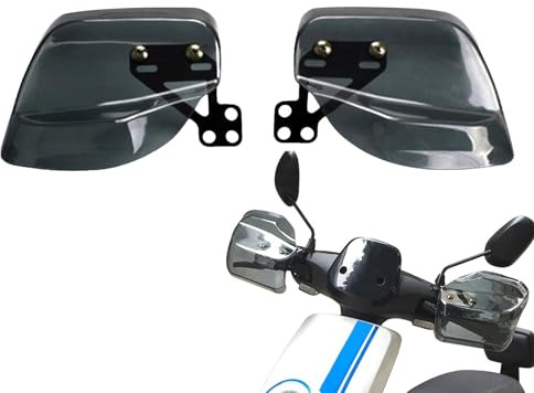 Protezione per impugnatura per moto, protezioni per le mani per moto,Parabrezza per manubrio con protezione dal freddo - Protezione antiper moto, paramani universali per manubrio resistenti al e agli