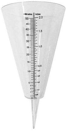 Pluviomètres en plastique - Verre de mesure de pluie - Outil de jardin - Outil d'arrosage - Récipient d'arrosage de pluie