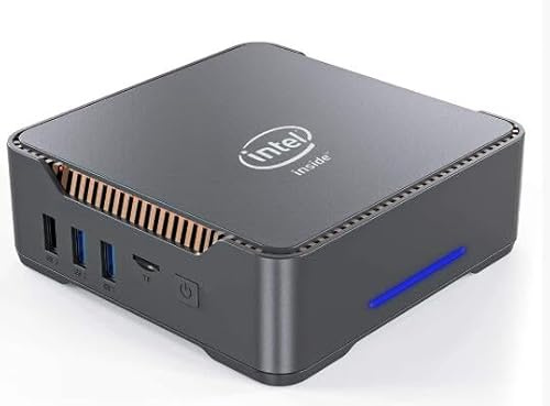 JUTOPIPC J4125 N100 Mini PC hôte N150 Home Office 4K Gaming Micro ordinateur portable avec sortie triple écran